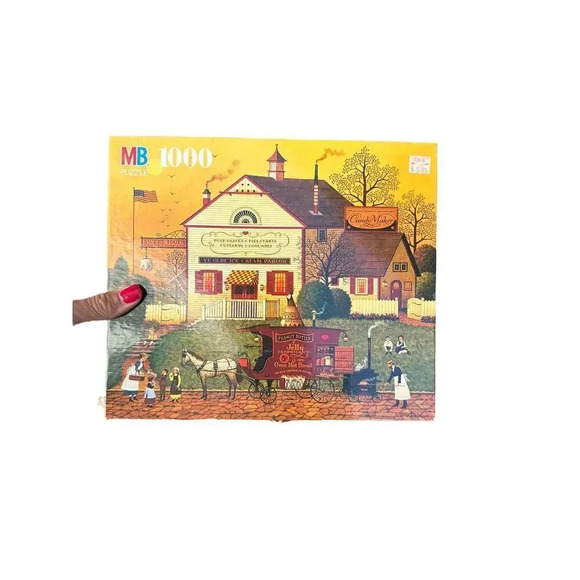 MB 1000 Pieces Sweet Tooth Connection Charles Wysockis Interlocking Puzzle - Picture 1 of 3